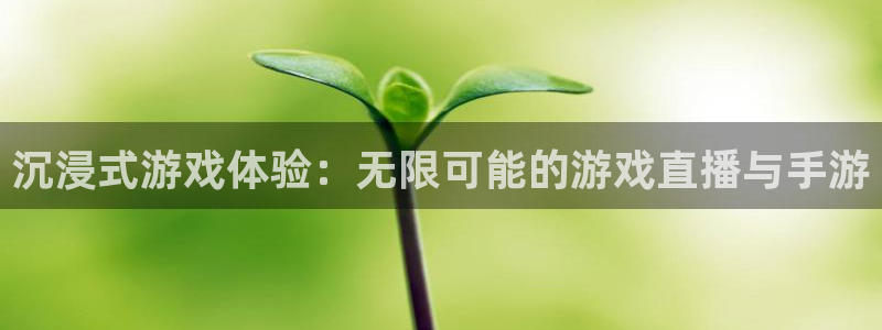 巅峰国际首页：沉浸式游戏体验：无限可能的游戏直播与手游